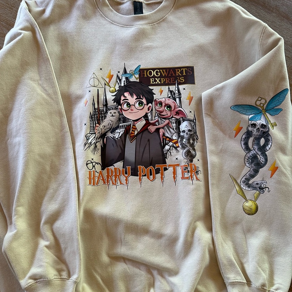 Harry Potter Cream Sweater